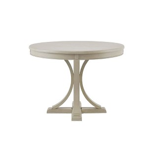 NicBex 44"/ 46"/54" Round Dining Table for 4 Seaters,Kitchen Table with Solid Wood/MDF Tabletop for Kitchen,Gray/White/Walnut - 1 of 4