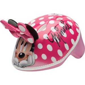 Minnie Mouse 3D Bow and Ears Cycling Toddler Girls' Bike Helmet - Pink - 1 of 4