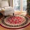 Lyndhurst Sarouk LNH331 Power Loomed Indoor Rugs - Safavieh - 2 of 4