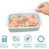 20-Piece Lightweight, Durable, Reusable BPA-Free 1-Compartment Containers - Microwave, Freezer, Dishwasher Safe - 4 of 4