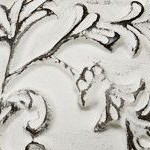 distressed white