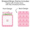 Big Dot of Happiness Golf Girl - Bingo Cards and Markers - Pink Birthday Party or Baby Shower Bingo Game - Set of 18 - 3 of 4