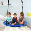 Infans 40" Kids Hanging Chair Swing Tent Set Hammock Nest Pod Seat Blue - 2 of 4