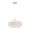 Livex Lighting Meridian 4 - Light Pendant in  Brushed Nickel - 3 of 4