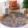 Suzani SZN312 Hand Hooked Indoor Indoor Rugs - Safavieh - 2 of 3