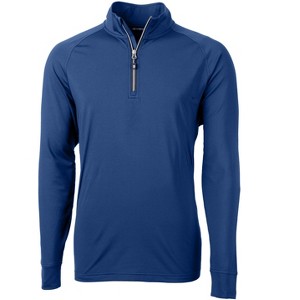Cutter & Buck Adapt Eco Knit Stretch Recycled Mens Quarter Zip Pullover - 1 of 2