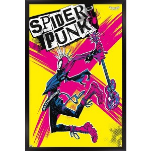 Trends International Marvel Spider-Man: Across The Spider-Verse - Spider-Punk Framed Wall Poster Prints - 1 of 4