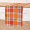 Solino Home Fall Buffalo Check  Linen Table Runner - 2 of 4