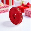 Unique Bargains Gift Wrap Ribbons Polyester Red 179.13"x0.39" 1 Pc - 2 of 4
