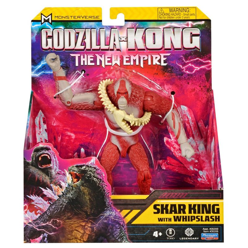 Godzilla x Kong: The New Empire Skar King with Whipslash Figure, 3 of 9