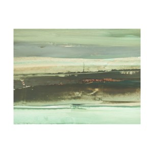 Trademark Fine Art - Ethan Harper  Emerald and Rust II Canvas Art - 1 of 4