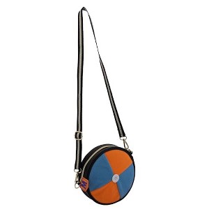 Blippi Meekah Jam-Pack Girls Crossbody Bag, Low Pile Plush, PU, Blue - 1 of 4