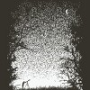 Junior's Design By Humans Pixel Space By daletheskater T-Shirt - 2 of 3