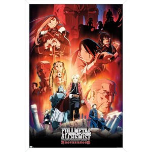 Trends International Fullmetal Alchemist: Brotherhood - Key Art 5 Framed Wall Poster Prints - 1 of 4