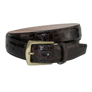 CrookhornDavis Men's American Alligator 32mm Belt - 1 of 3