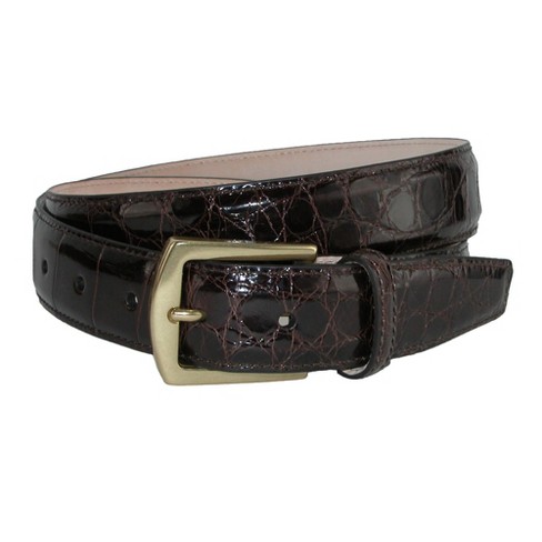 CrookhornDavis Men's American Alligator 32mm Belt - image 1 of 3