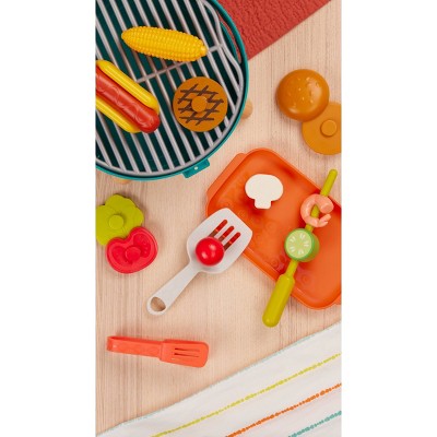 B. Toys Toy Grill & Play Food - Mini Chef - Bbq Grill Playset : Target