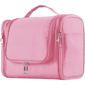 Paaaawaters Large Capacity Toiletry Bag for Women and Men, Hanging Toiletry Organizer Cosmetics Makeup Bag - 1 of 4