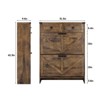 Freestanding Shoe Storage Cabinet with Drawers & Legs - 2 of 4
