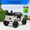 Acekool 12V Kids Ride-On Truck with Remote, Bluetooth, LED Lights & Spring Suspension - 4 of 4