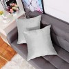 PiccoCasa Sofa Couch Bed Chair Velvet Decors Luxury Euro Square Throw Pillow Cover - 4 of 4