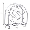 Vertical Napkin Holder for Dining Table, Freestanding Metal Paper Holder for Kitchen Countertop, Restaurant - 3 of 4