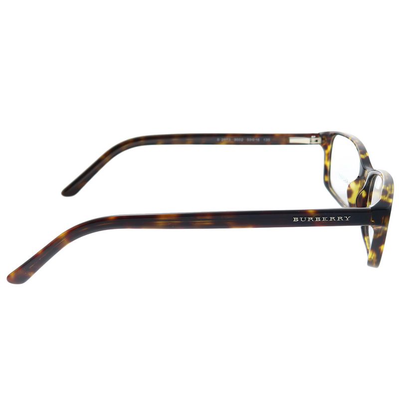 Burberry BE 2073 3002 Unisex Rectangle Eyeglasses Tortoise 53mm, 3 of 4