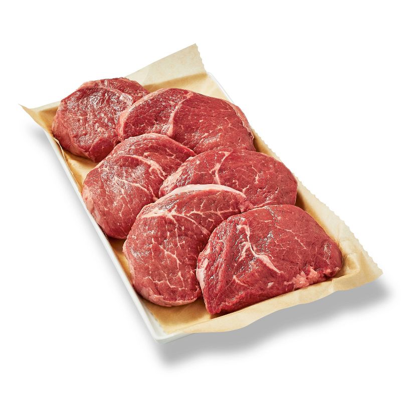 USDA Choice Angus Chuck Tender Steak - 1.09-2.0 lbs - price per lb - Good &#38; Gather&#8482;, 3 of 5