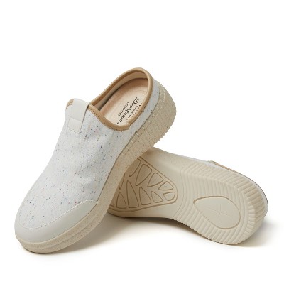 Женские кроссовки Dearfoams Women's Lila Mule Slip-On Sneaker - Cream Size 10 — фото 7
