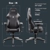 NicBex Adjustable Ergonomic Gaming Chair,High Back Office Chair with Dynamic Lumbar Support and Flip-up Armrests for Gaming Work Study,Pink - 3 of 4