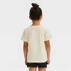 Toddler Girls' Disney Minnie Mouse Halloween Short Sleeve T-Shirt - Ivory - 3 of 4