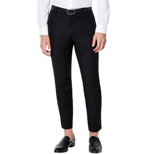 I.N.C International Concepts Mens Speckled Casual Trouser Pants, Black, 34W x 32L - 1 of 1