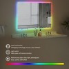 LED Bathroom Mirror, Backlight Front Lighted Vanity Mirror,  Dimmable Wall Mounted Rectangular Vanity Mirror 55 x 36 inch - 3 of 4