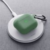 Insten Silicone Case Compatible with Airpods 3 3rd Generation 2021 Earbuds Protective Cover with Carrying Keychain for Girls Women Boys Men, Green - 4 of 4