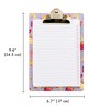 Pukka Pads Blossom Clipboard with Pad - Pack 4 - image 2 of 4