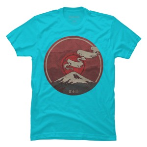 Men's Design By Humans Fuji By againstbound T-Shirt - 1 of 3