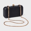 Woven Minaudiere Clutch Crossbody Bag - A New Day™ - 3 of 4