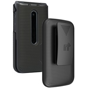 Nakedcellphone Case and Belt Clip Holster Combo for LG Classic Flip Phone - 1 of 4