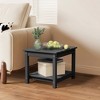 Hyleory Durable HDPE Patio End Table - Weather Resistant Outdoor Side Table - 2 of 4