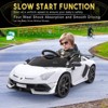 12V Electric Ride-On Car for Kids | Licensed Lamborghini Battery-Powered Sports Car with Remote Control - 4 of 4