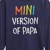Boys' - Instant Message - Mini Version Of Papa Long Sleeve Graphic T-Shirt - 2 of 4