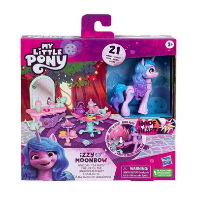 My Little Pony: Izzy Moonbow Unicorn Tea Party Izzy Moonbow for Kids Ages 5 and Up