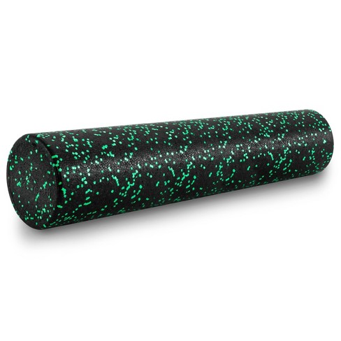 Prosourcefit High Density Speckled Foam Roller 36x6-in, Black/green ...