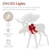 Best Choice Products 2-Piece Moose Family Lighted Christmas Yard Décor Set w/ 370 LED Lights, Stakes, Zip Ties - 3 of 4