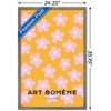 Trends International Art Bohème - Pink Flowers Framed Wall Poster Prints - 3 of 4