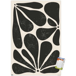 Trends International Contemporary Botanical Minimalist Unframed Wall Poster Print White Mounts Bundle 22.375" x 34" - 1 of 4