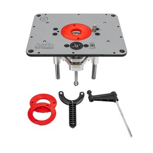 JessEm 02310 Rout-R-Lift II for 3-1/2" Diameter Motor Routers - 1 of 2