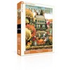 New York Puzzle Company Raking Leaves 1000 Piece Puzzle - 2 of 4