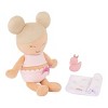 Battat 14" Plush Water Play Baby Doll & Bathtub Set - 2 of 4