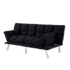 YOOCOZZ  Multifuctional Sofa Bed, Foldable 2-Seater Sofa, Corduroy Fabric - 2 of 4